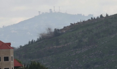 Un village dans le sud du Liban frappé par Israël