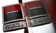 Le logo de la banque française Société Générale