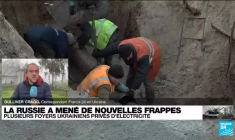 Nouvelles frappes russes : plusieurs foyers ukrainiens privés d'électricité