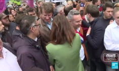 Législatives : en France, les manifestations