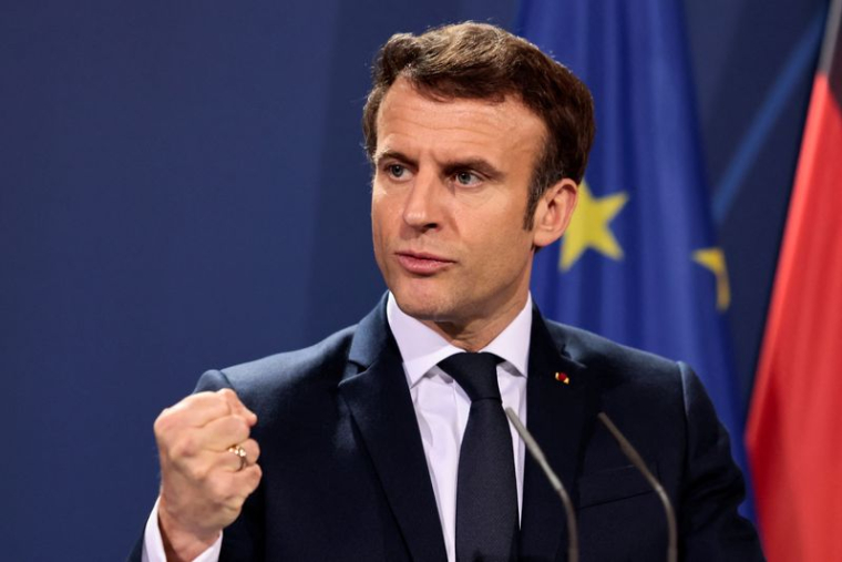 MACRON LUNDI À BERLIN POUR LE PREMIER DÉPLACEMENT À L'ÉTRANGER DE SON SECOND MANDAT