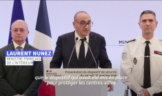 Les manifestations du 31 octobre "pas autorisées dans les centres-villes" (Nunez)