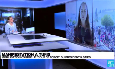 Mobilisation contre le "coup de force" du président Kaïs Saïed