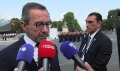 14-Juillet: "Le monde est de plus en plus menaçant", dit Retailleau avant le défilé militaire