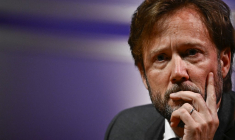 Boris Vallaud, à Paris, le 20 juin 2024 ( AFP / JULIEN DE ROSA )