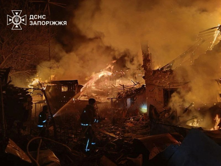 Conséquences d'une attaque russe à Zaporizhzhia