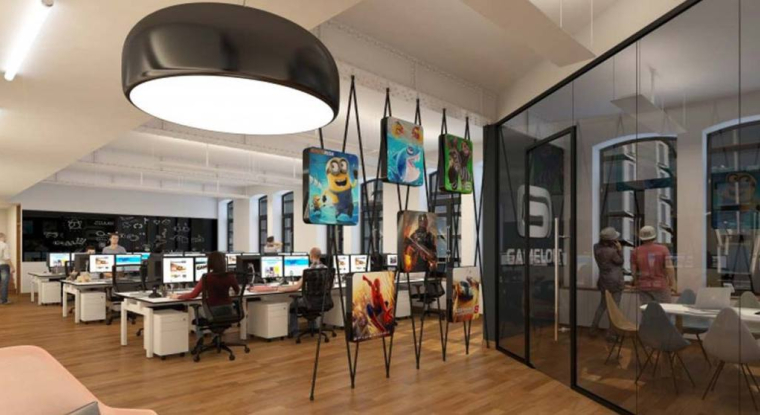 Les studios londoniens de Gameloft. (© Gameloft)