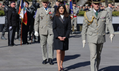 Alice Rufo à Paris, le 17 mars 2026. ( AFP / LUDOVIC MARIN )