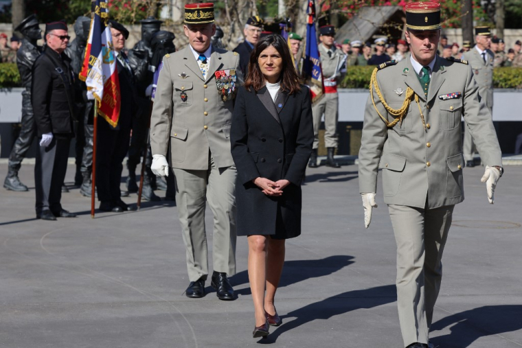 Alice Rufo à Paris, le 17 mars 2026. ( AFP / LUDOVIC MARIN )