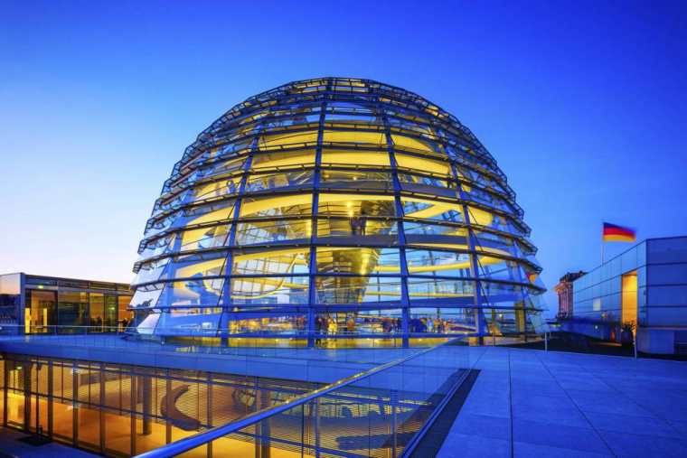 Dôme du Reichstag à Berlin