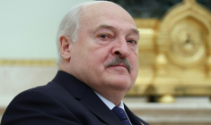Le président bélarus Alexandre Loukachenko, le 26 septembre 2025 à Moscou ( POOL / Ramil Sitdikov )