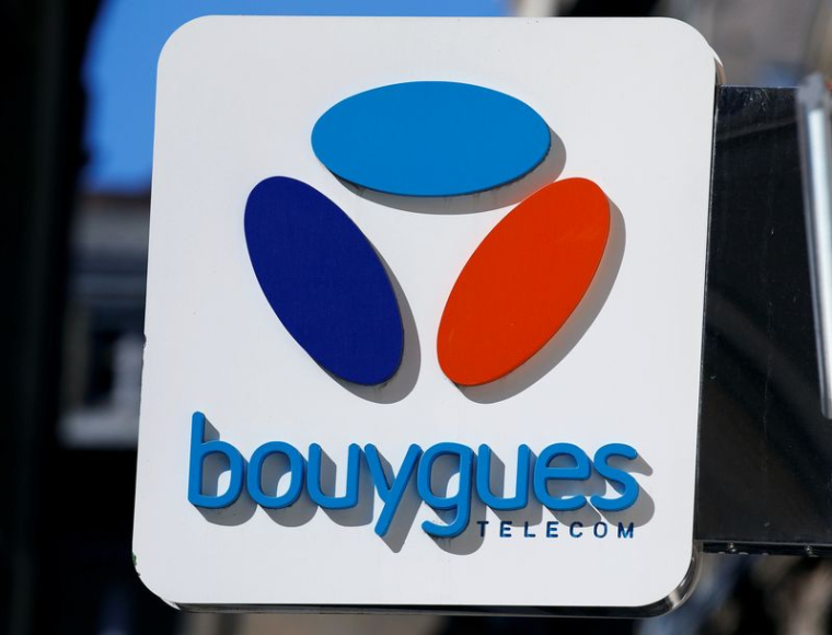 Le logo de la société Bouygues Telecom