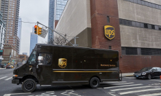 Un camion de livraison UPS aux Etats-Unis (Crédit:  / UPS)