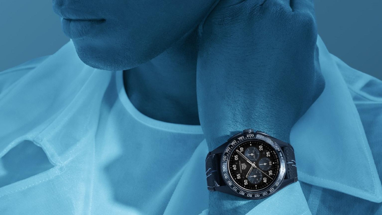 Les montres haut de gamme font elles aussi leur rentrée. crédit photo : Tag Heuer
