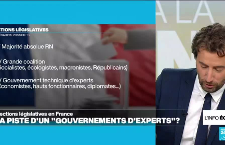 Législatives en France : la piste d'un "gouvernement d'experts"