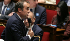 Le Premier ministre Sébastien Lecornu à l'Assemblée nationale, le 5 mai 2026 à Paris ( AFP / Thomas SAMSON )