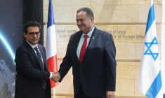 Stéphane Séjourné rencontre son homologue israélien, M. Israël Katz, à Jérusalem