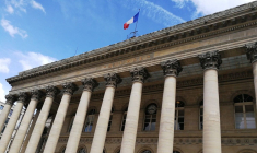 Le Palais Brongniart, ancien siège de la Bourse de Paris. (Crédit: L. Grassin / )