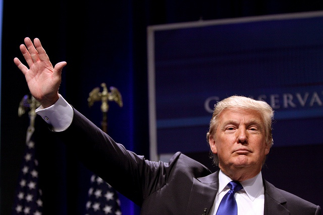 Le président républicain voit monter la défiance autour de lui et fait tanguer les marchés des deux côtés de l'Atlantique. (crédit : Gage Skidmore)
