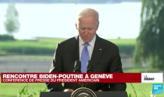 REPLAY - Joe Biden s'exprime à l'issue de sa rencontre avec Vladimir Poutine à Genève