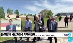 Présidentielle 2022 : Marine Le Pen en meeting à Avignon pour séduire l'électorat insoumis