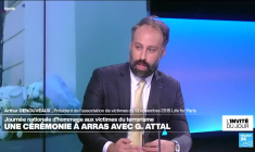 Arthur Dénouveaux, président Life for Paris : "On ne peut pas être une victime toute sa vie"