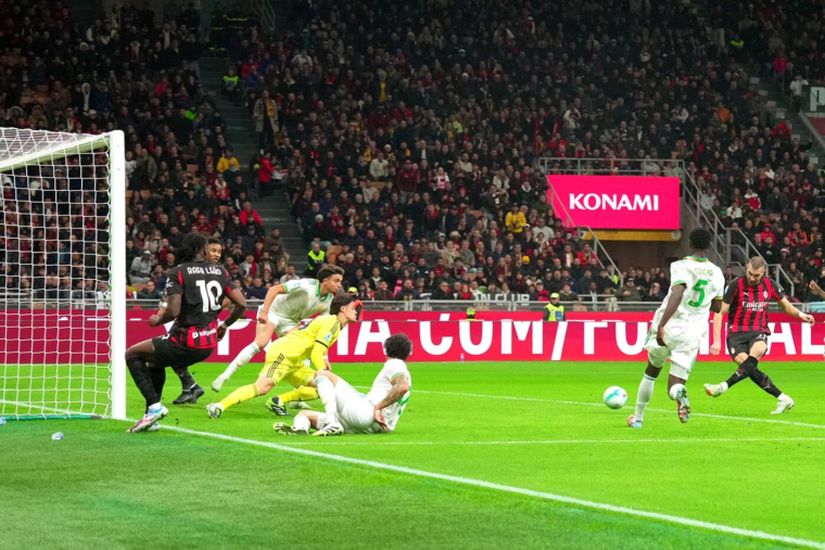 Le Milan passe par un trou de souris contre la Roma