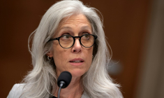 Susan Monarez, directrice des Centres pour le contrôle et la prévention des maladies (CDC), limogée par l'administration Trump, à Washington, aux Etats-Unis, le 25 juin ( GETTY IMAGES NORTH AMERICA / Kayla Bartkowski )