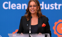 Ilham Kadri à Anvers, le 26 février 2025.  ( AFP / JOHN THYS )