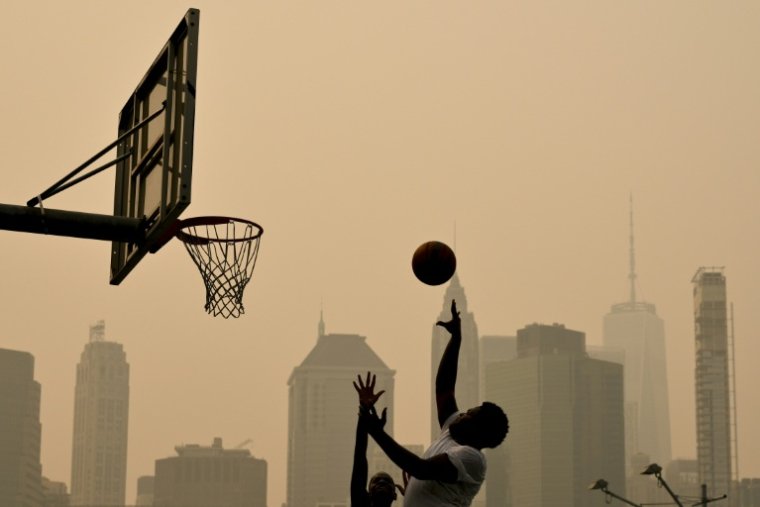 A New York, jeudi 16 juillet 2026 ( AFP / ANGELA WEISS )