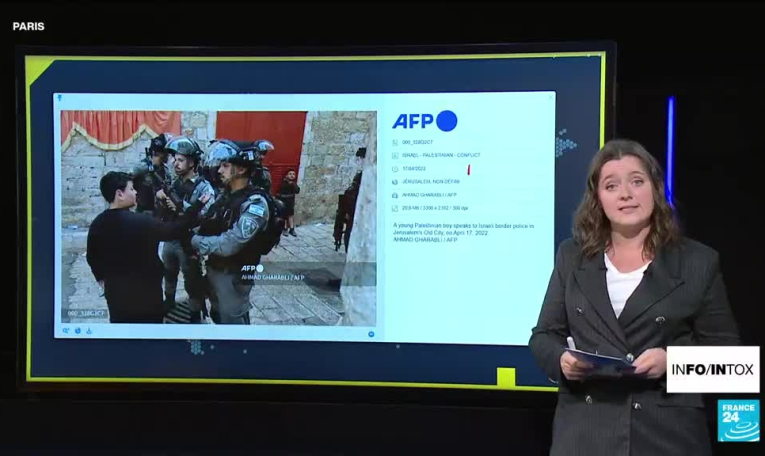 Non, la sécurité du match de football France-Israël n'a pas été assurée par des policiers israéliens