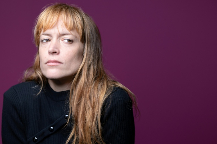 L'actrice et artiste transdisciplinaire française Vimala Pons à Paris, le 8 octobre 2025 ( AFP / JOEL SAGET )