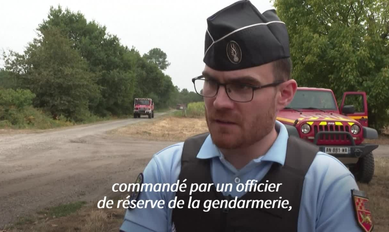 Risque d'incendie: un peloton vigilance forêt mobilisé en Gironde