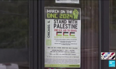 États-Unis : manifestation pro-palestinienne en marge de l'ouverture de la convention démocrate