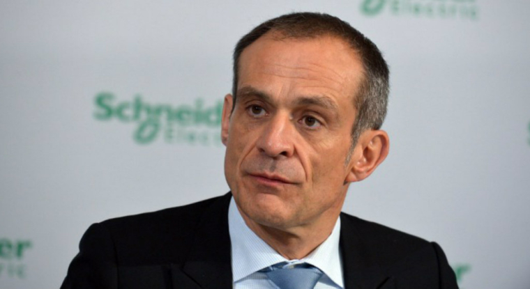 Jean-Pascal, PDG de Schneider Electric. (© E. Piermont / AFP)