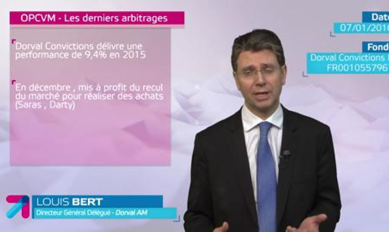 DORVAL Asset Management: Les derniers arbitrages - Dorval Convictions P FR0010557967 - janvier 2016