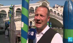 Eau verte dans le Grand canal de Venise : mystère sur l'origine de la coloration