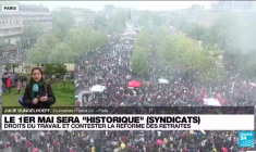 1er-Mai en France : premières tensions en tête de cortège à Paris