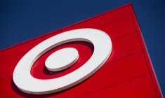 Un logo Target sur un bâtiment du groupe