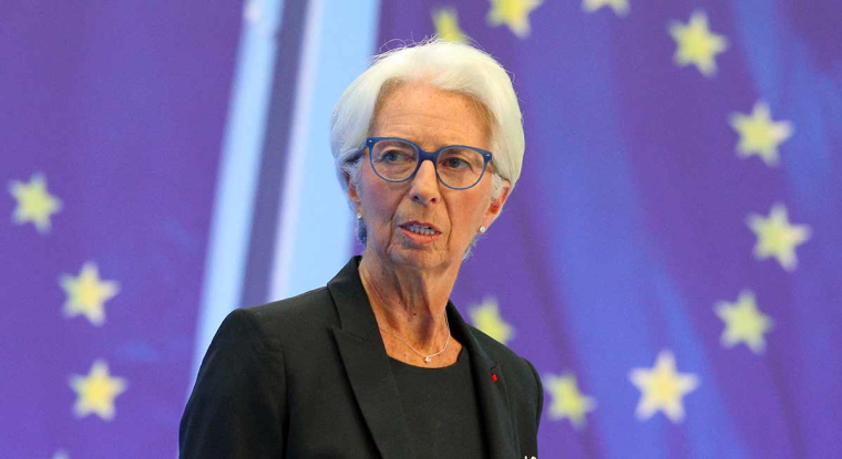 Christine Lagarde, présidente de la Banque centra européenne. (© AFP)