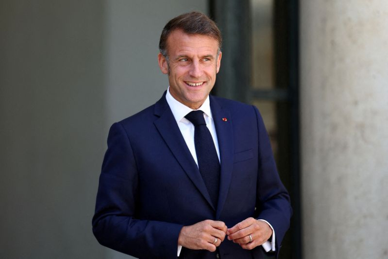 Le président français Macron rencontre le chancelier autrichien Stocker à Paris