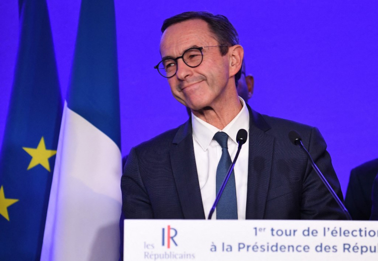 Bruno Retailleau à Paris, le 4 décembre 2022. ( AFP / ALAIN JOCARD )