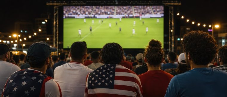 Le football est largement repr&eacute;sent&eacute; dans tous les &Eacute;tats-Unis. (cr&eacute;dit: Adobe Stock/photo g&eacute;n&eacute;r&eacute;e par IA)