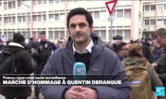 Marche pour Quentin Deranque : La préfecture dénombre environ 3 200 personnes à Lyon