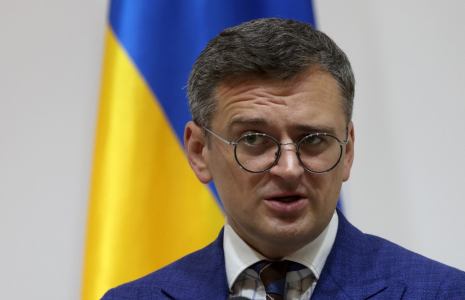 Dmytro Kouleba, à Kiev, le 3 juin 2024 ( AFP / ANATOLII STEPANOV )