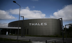 Le site du Thales à Mérignac, près de Bordeaux, dans le sud-ouest de la France, le 28 mai 2025 ( AFP / Philippe LOPEZ )