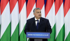 Le Premier ministre hongrois Orban prononce son discours annuel sur l'état de la nation, à Budapest