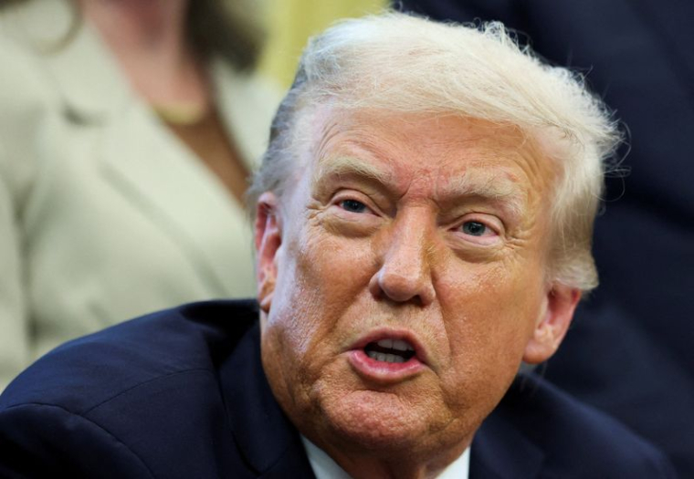 Le président des États-Unis Donald Trump