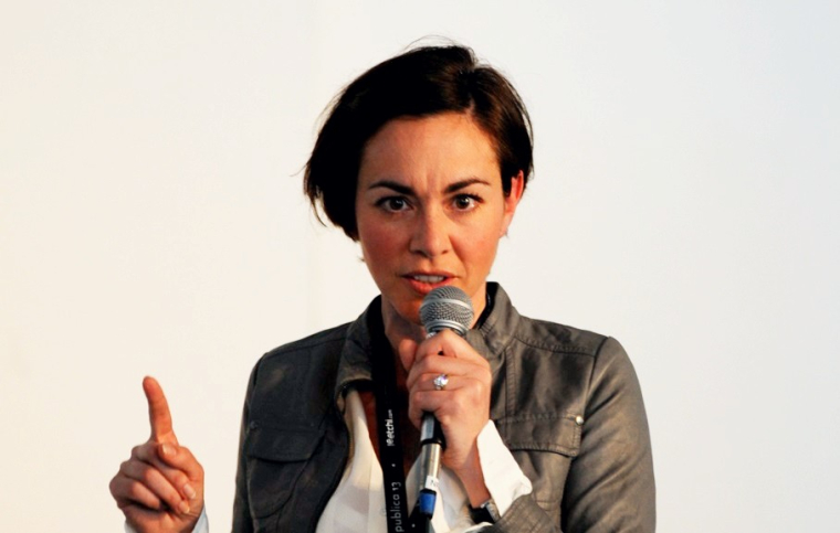 Catherine Barba est une pionnière de l’e-commerce, business angel et serial entrepreneuse. (crédit : Tony Sojka I re:publica 2013)