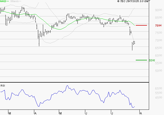 SEB SA : Surveiller le comportement des cours sur les supports